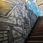 Mural_Wall pMural_of_a_staircase_with_3D_effect